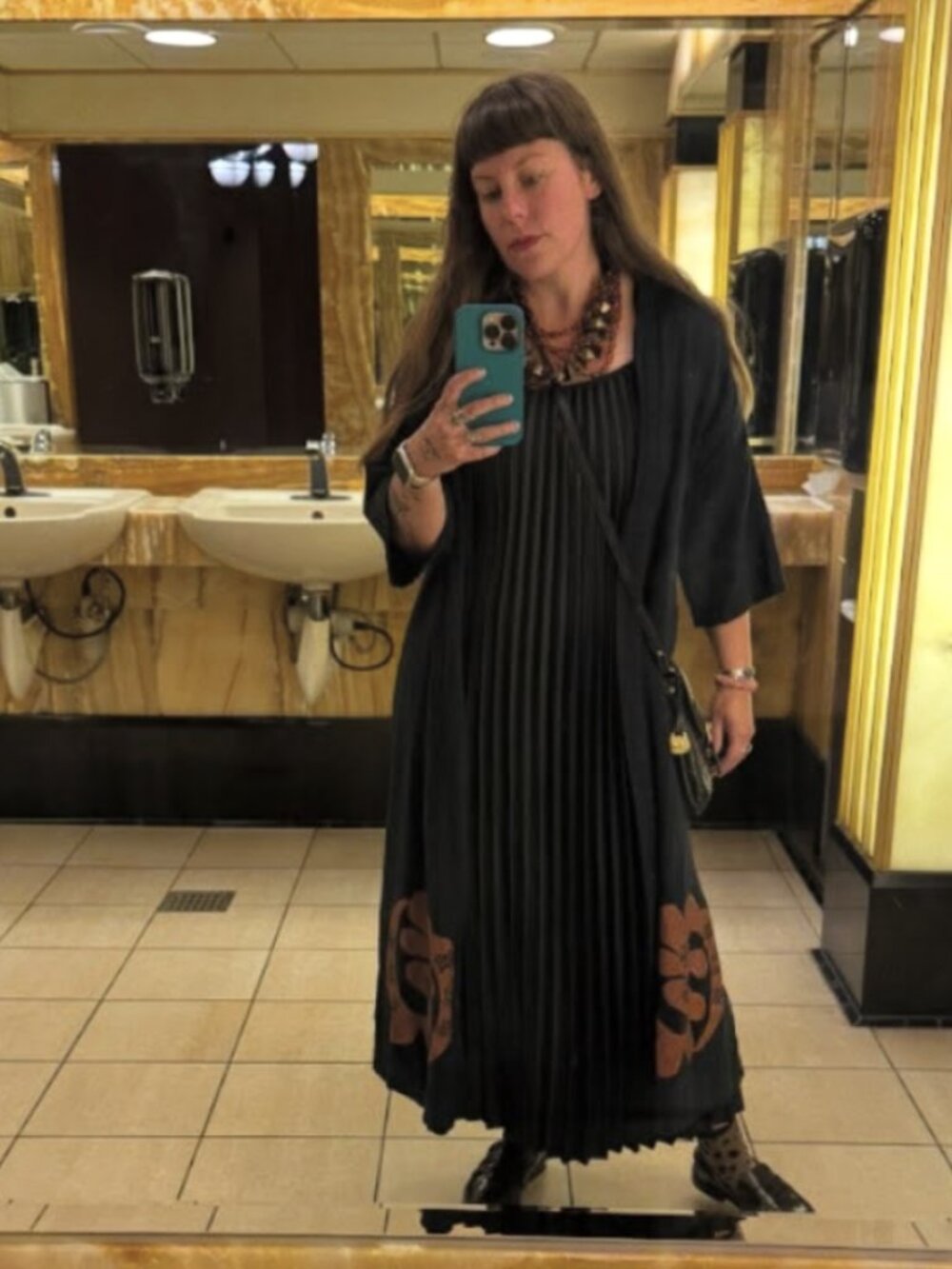 Sam Edelman Black Accordian Pleated Plisse Satin Sleeveless A Line Midi Dress S - Picture 3 of 13